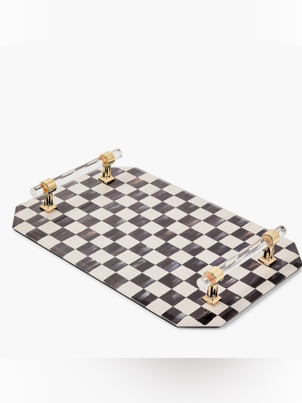 Mackenzie Childs courtly check jewelry tray